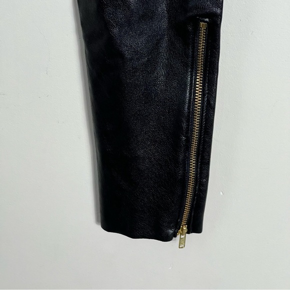 Commando Perfect Control Faux Leather Zip Leggings Size Medium NWT Black Control - Picture 14 of 15
